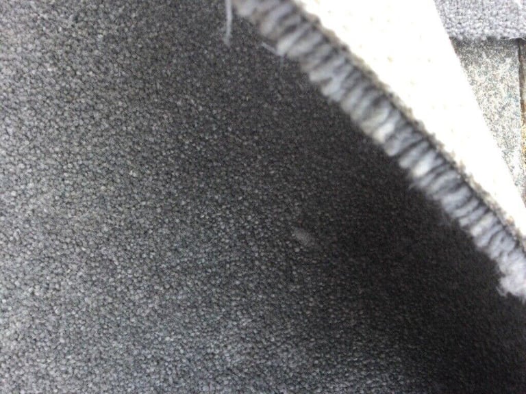 Brand new  grey carpet hessian backed 80% wool