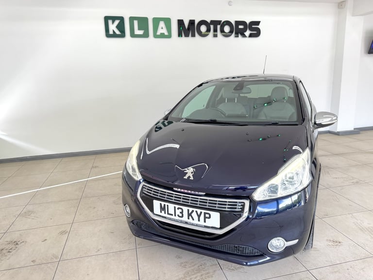 PEUGEOT 208 1.6 THP XY Blue Manual Petrol 2013