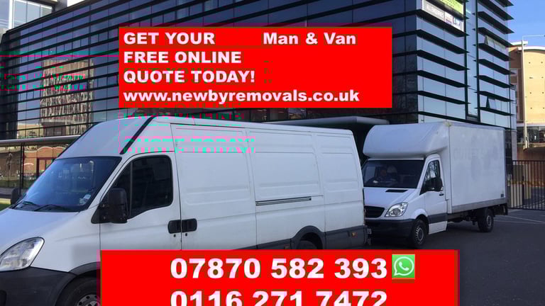 📞Man & Van, House Removals, Office Moves ♻️ Waste/Rubbish/Garden Disposals Tip Run