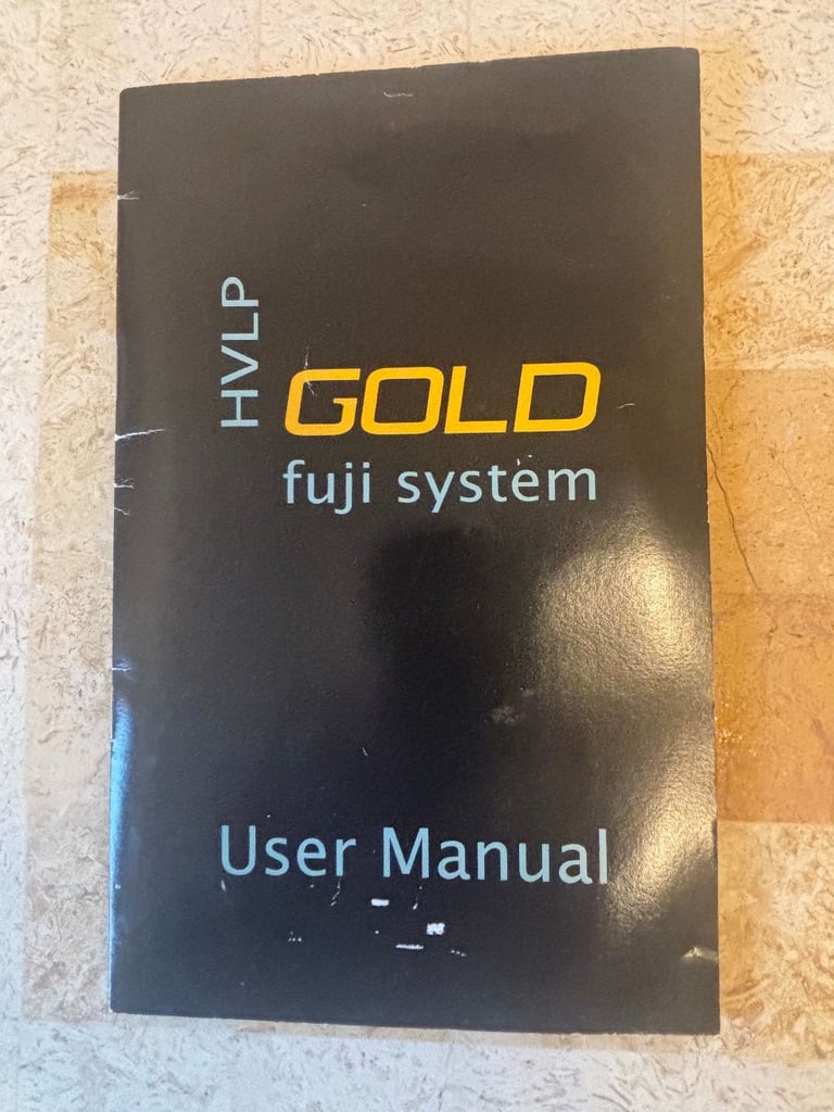 Fuji Spray Q4 Gold HVLP Turbine System – Barely Used – Complete Kit