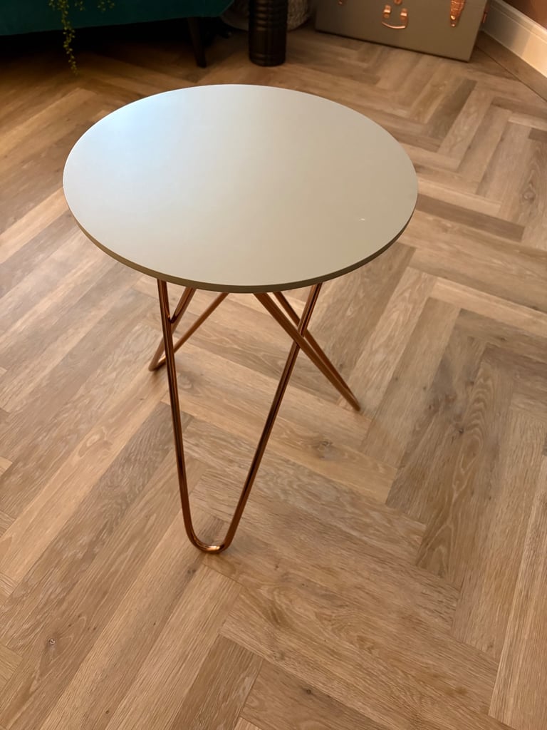 image for 2x Made Grey/coffee side tables