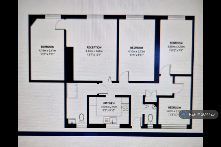 3 bedroom flat in Matilda House, London, E1W (3 bed) (#2614428)