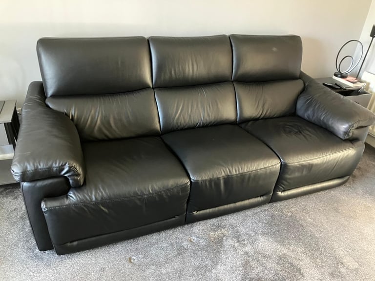 Leather sofa