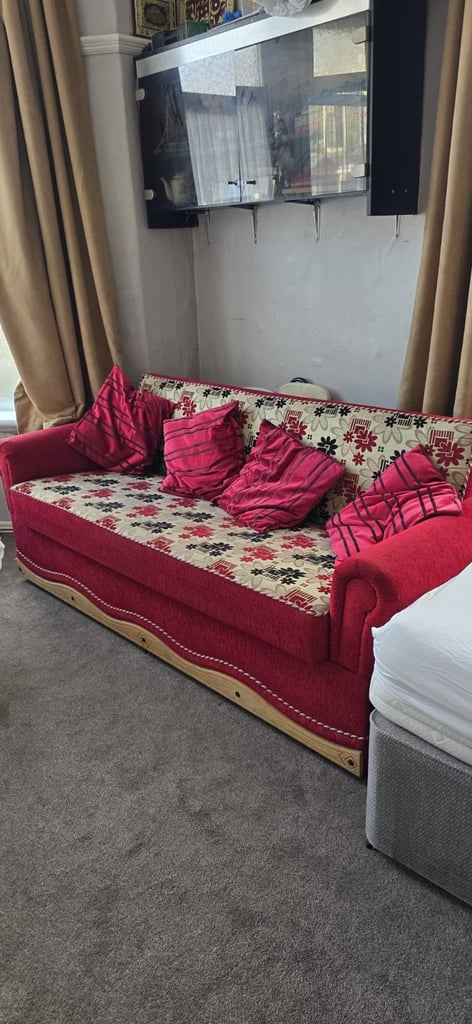Sofa Bed, Three seater Bed settee with storage3