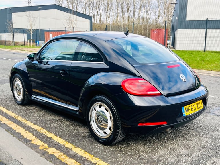 2013/63 VW BEETLE 1.6 TDI BLUEMOTION TECH DESIGN-BLACK-LOVELY WELL KEPT EXAMPLE!