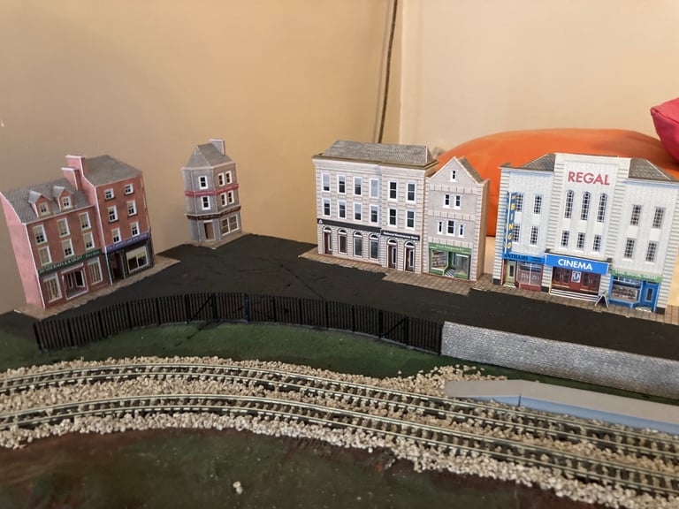 N gauge model railway layout