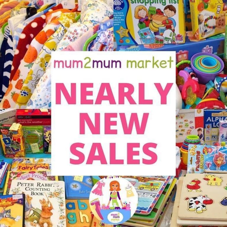 image for Mum2mum Market Baby & Childrens Nearly New Sale - Halifax - SUN 22nd MARCH 2026