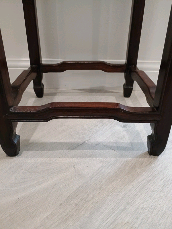 Far Eastern Furniture Chinese Rosewood Plant / Lamp Stand 