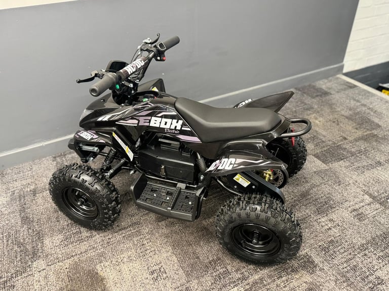 BRAND NEW STOMP EBOX ACDC KIDS ELECTRIC ATV QUAD BIKE ELECTRIC MOTORCROSS ATV