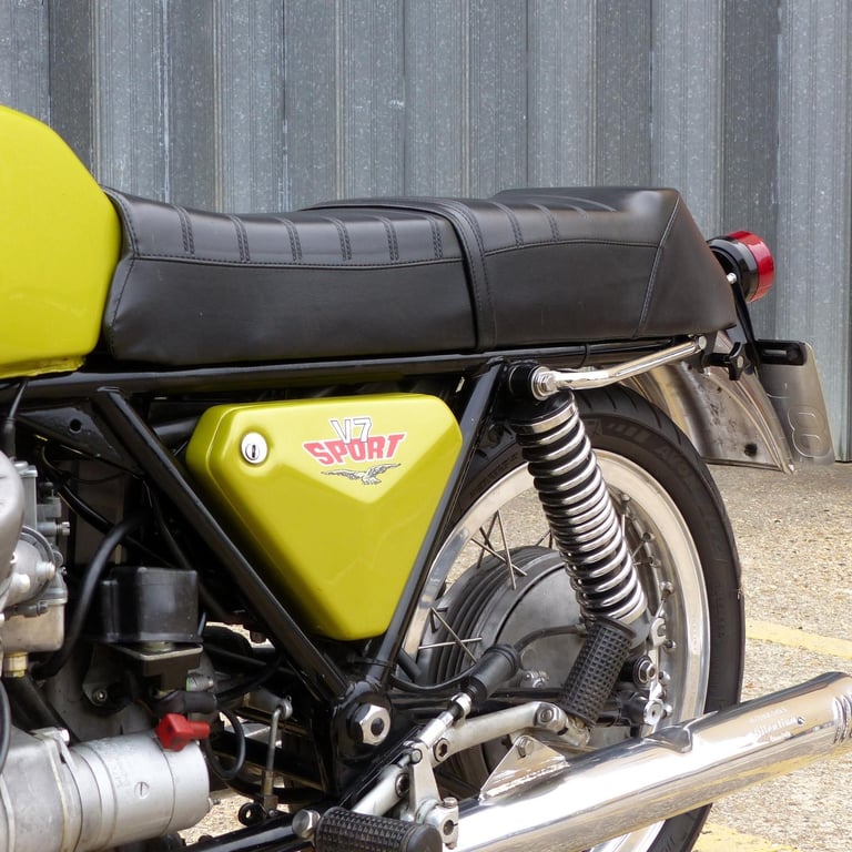 1974 MOTO GUZZI V7 SPORT – A Rare Gem in Impeccable Condition