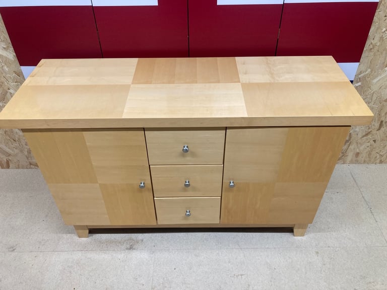 Delivery can be arranged  Beech wood sideboard