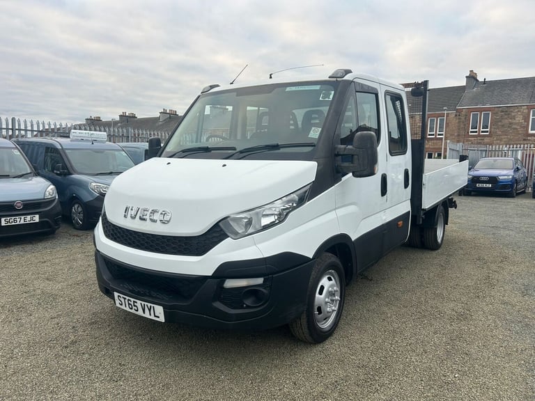 2016 Iveco Daily 2.3 Crew Cab Chassis 3750 WB TIPPER CHASSIS CAB Diesel Manual
