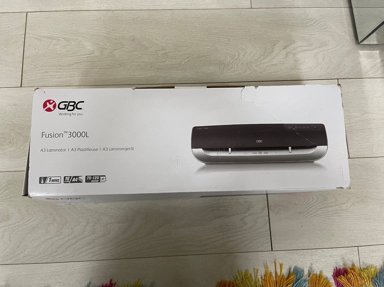 image for Brand new GBC fusion3000L A3 laminator 