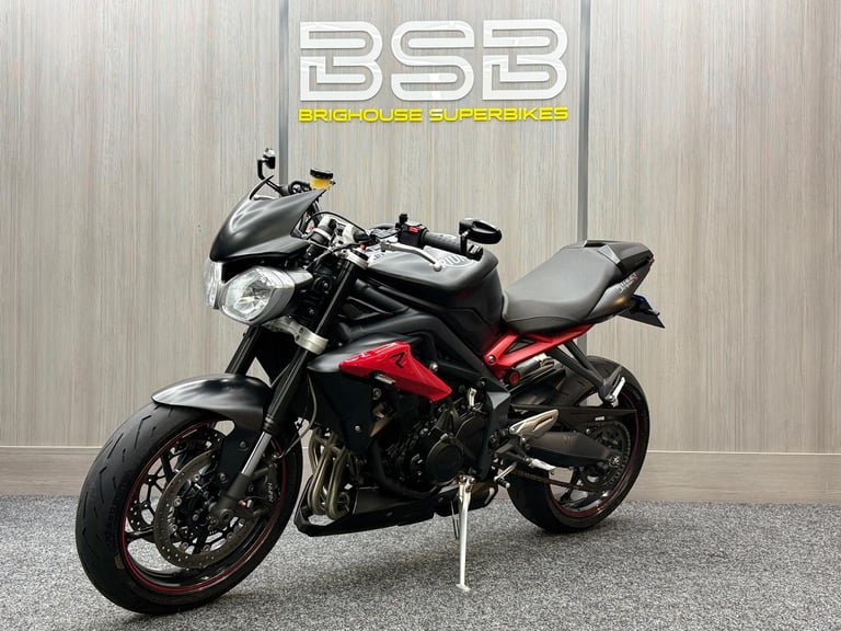 2015 65 Triumph Street Triple 675 R - Only 14168 Miles - SC GP Exhaust ++