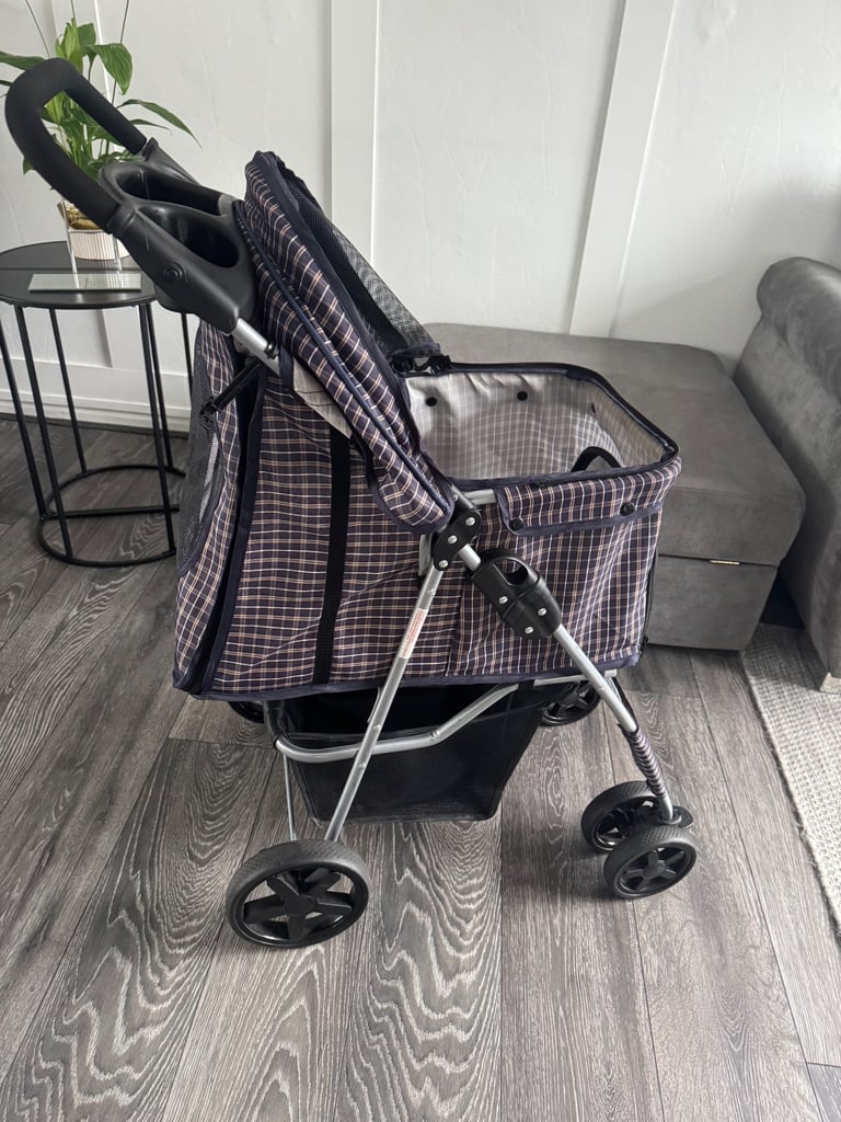 Dog Pram Compact Foldable Puppy Cat Buggy Manchester Stroller
