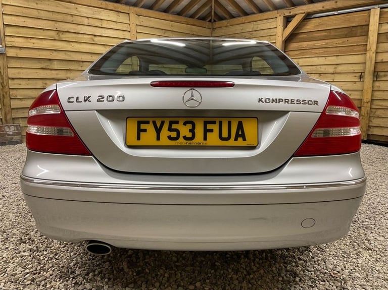 2003 Mercedes-Benz CLK 1.8 CLK200 Kompressor Avantgarde Coupe 2dr Petrol Automatic (214 g/km, 163...