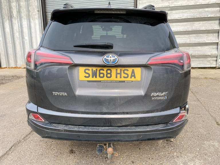 2019 68 REG TOYOTA RAV4 AUTO EXCEL VVT HYBRID DAMAGED REPAIRABLE SALVAGE