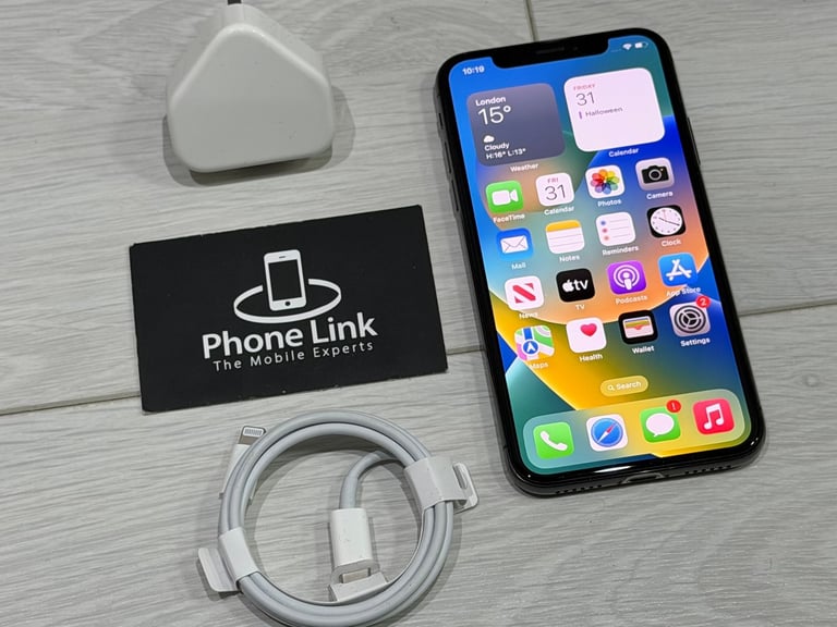 📱 Space Grey Apple iPhone X 64GB Unlocked All Networks 🔋100% + Warranty 🍎 - P1169