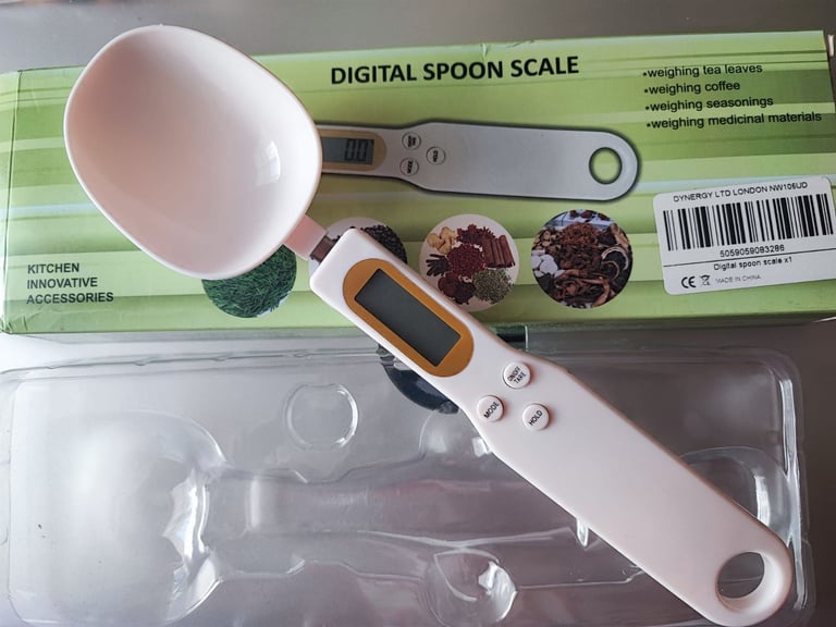 image for Digital Spoon Scale – Precise Kitchen Measuring Tool