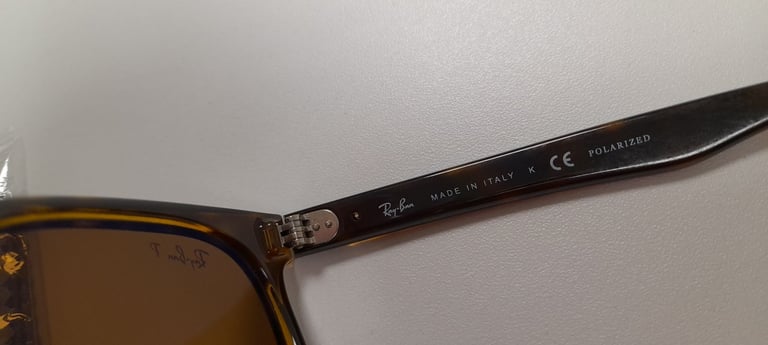 RayBan Polarized RB4184 Havana 54mm sunglasses