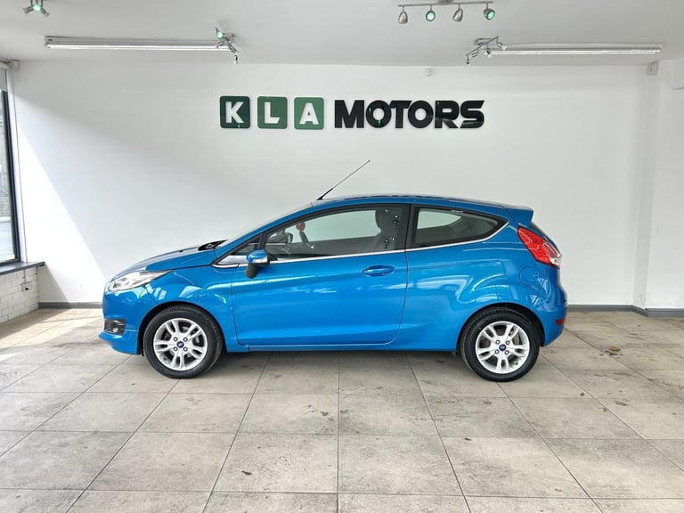 FORD FIESTA 1.3 Zetec Blue Manual Petrol 2016