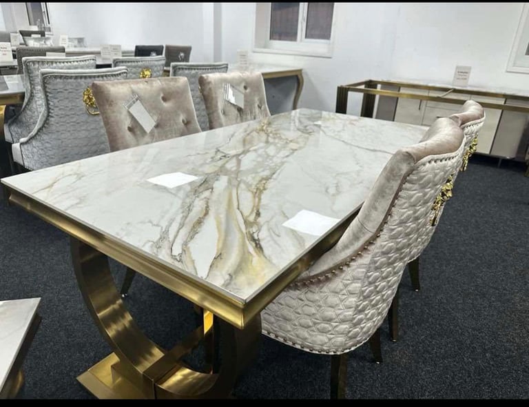 image for Marble dining table 