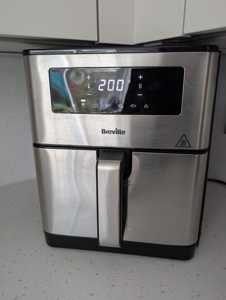 Breville XL 9L air fryer large capacity Stainless Steel
