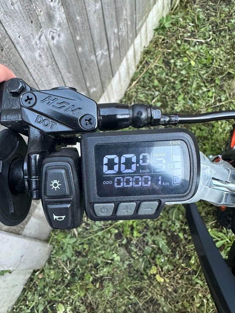 Electric dirt bike