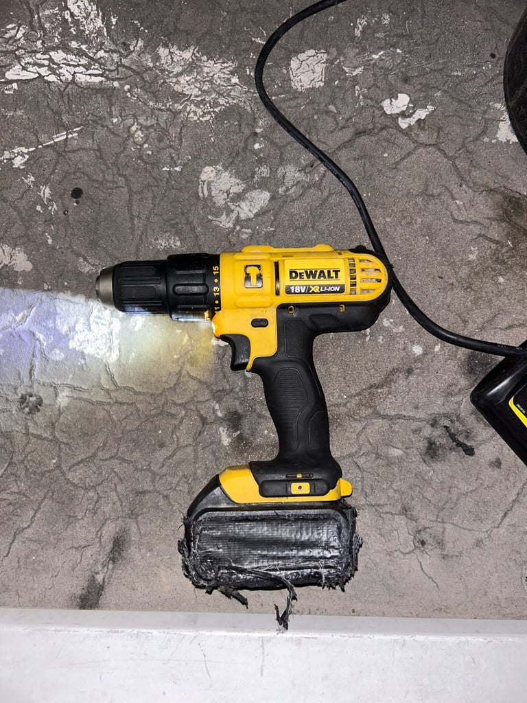 image for Dewalt drill with charger 