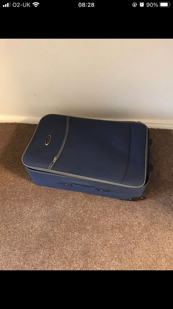 image for Blue suitcase medium