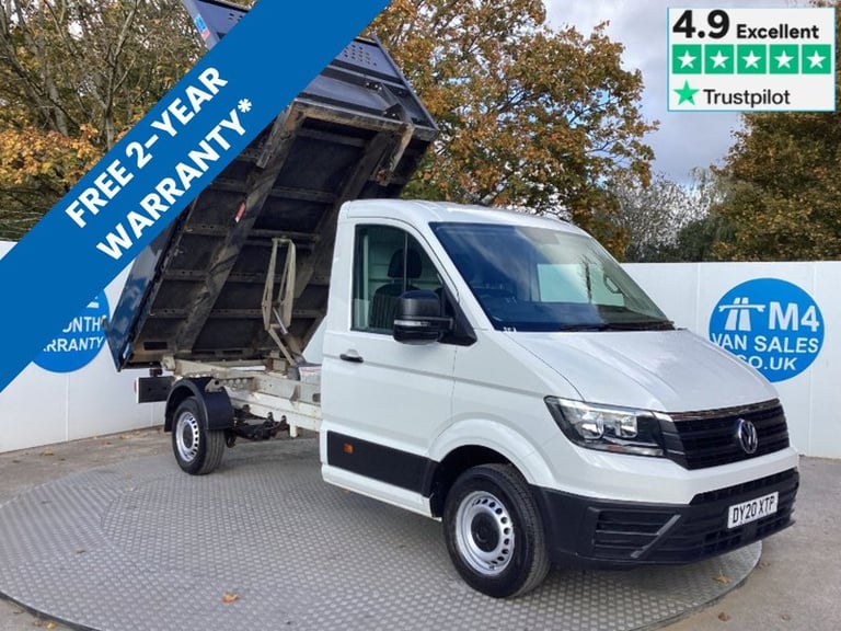 2020 Volkswagen Crafter TDI CR35 Startline MWB Tipper Euro 6 L=11ft 1 Tipper Diesel Manual