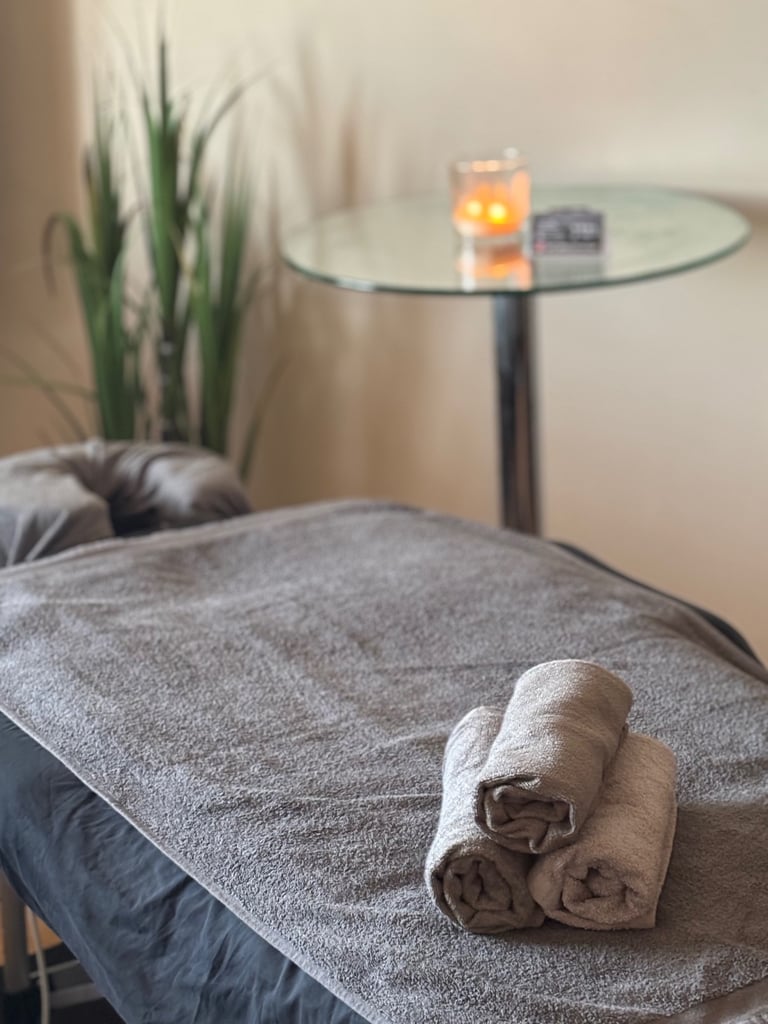 Male massage therapist 