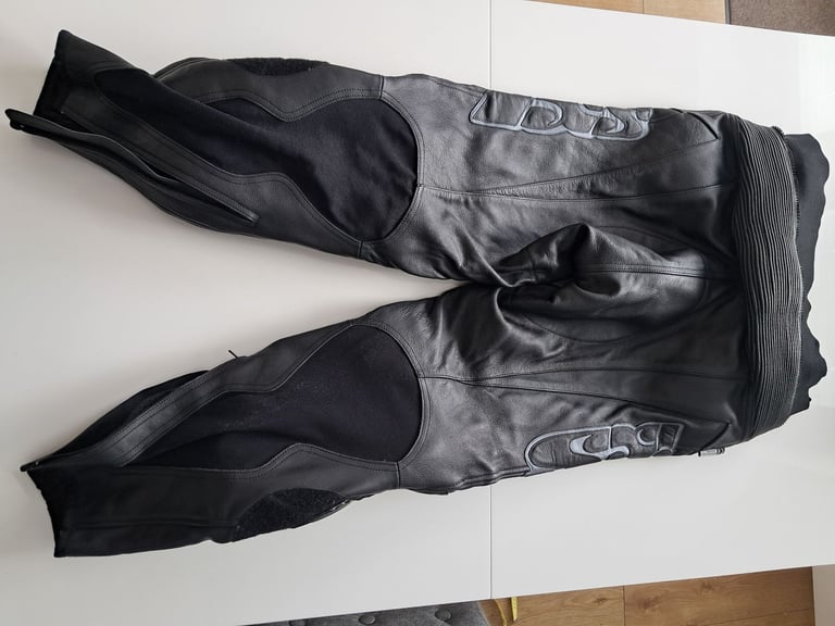 IXS Leather Motorbike Trousers