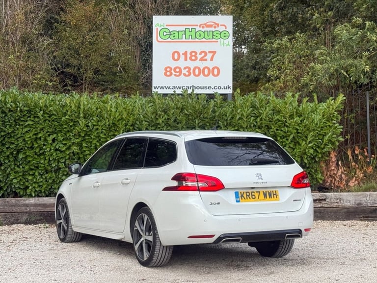2017 67 PEUGEOT 308 SW 1.6 BLUEHDI GT LINE ESTATE 5DR DIESEL MANUAL EURO 6 (S/S)