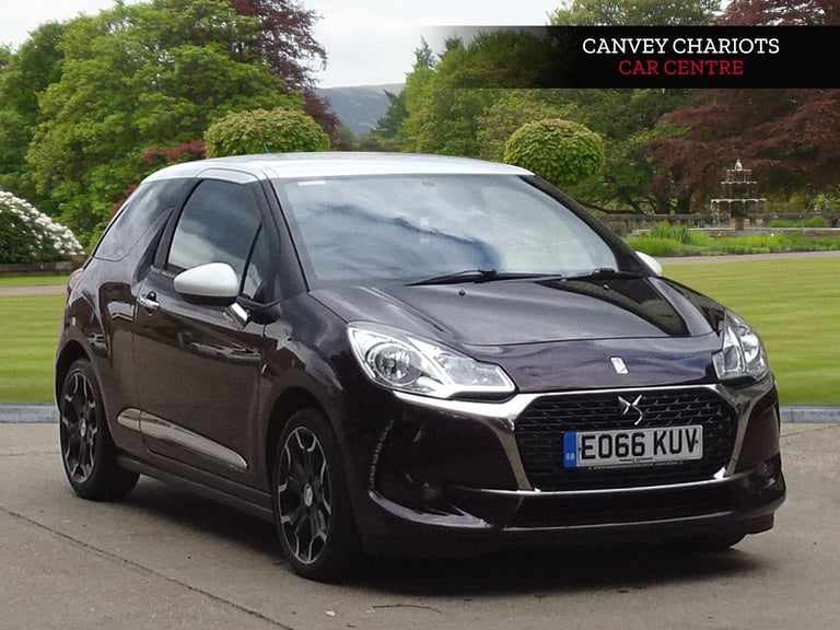 image for 2016 DS Automobiles DS 3 1.2 PureTech Elegance Euro 6 (s/s) 3dr HATCHBACK Petrol Manual