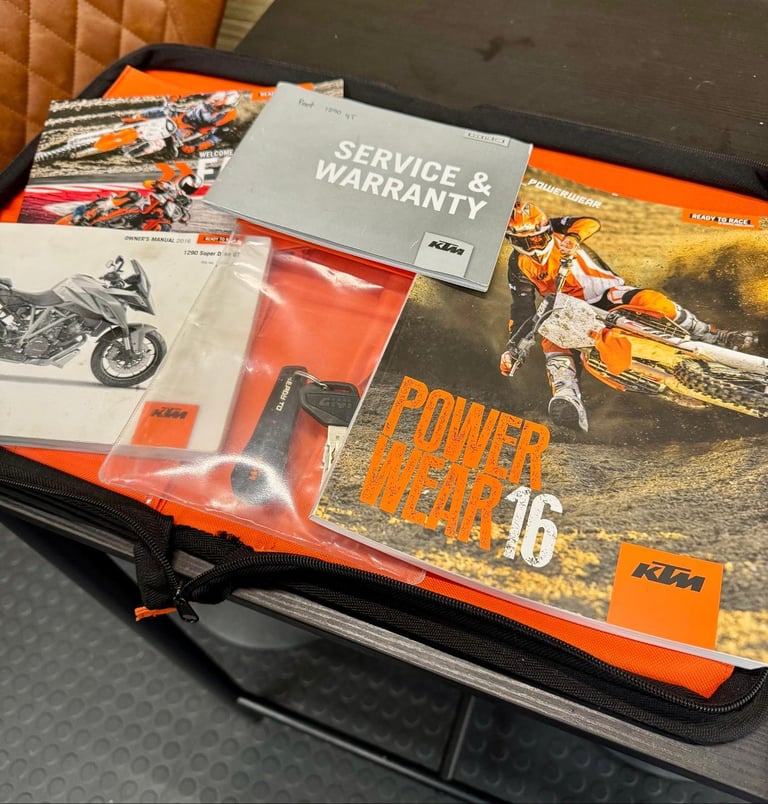 KTM 1290 Super Duke GT / 2016 model / covered 28.3k miles 