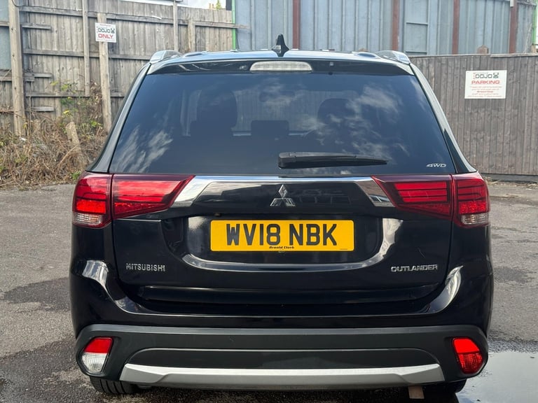 2018 Mitsubishi Outlander 2.2 DI-D 4 4WD Euro 6 (s/s) 5dr ESTATE Diesel Manual