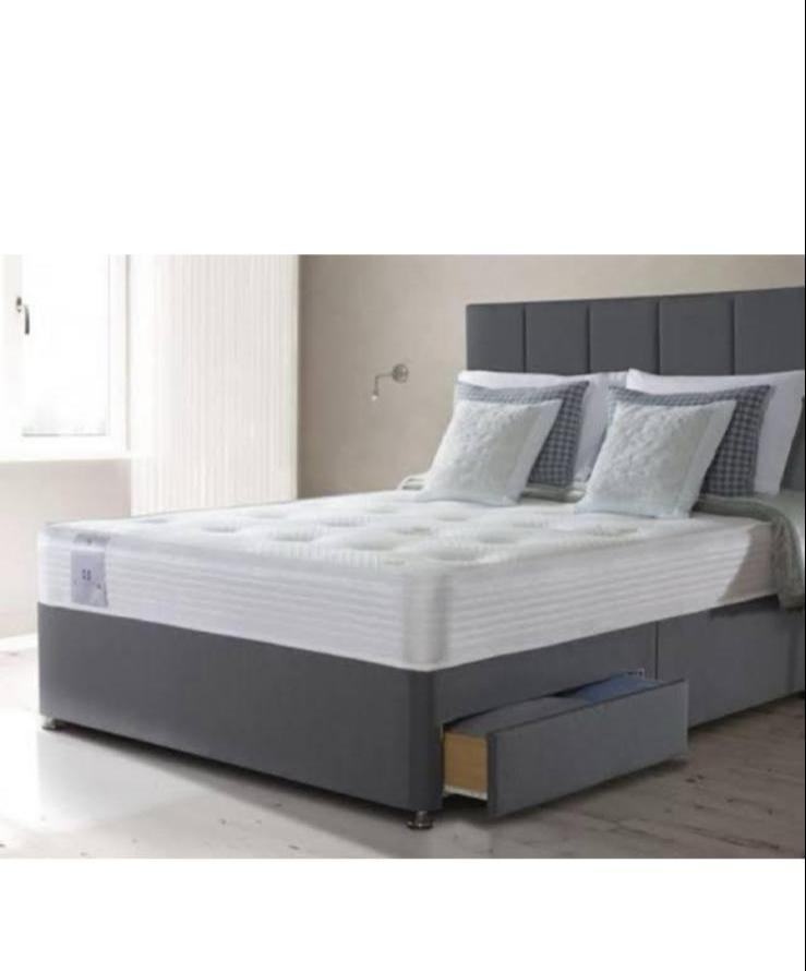 Divan Double (Single / King Size) Bed+Mattress CLEARANCE SALE ON BRAND NEW BEDS WITH MATTRESSES