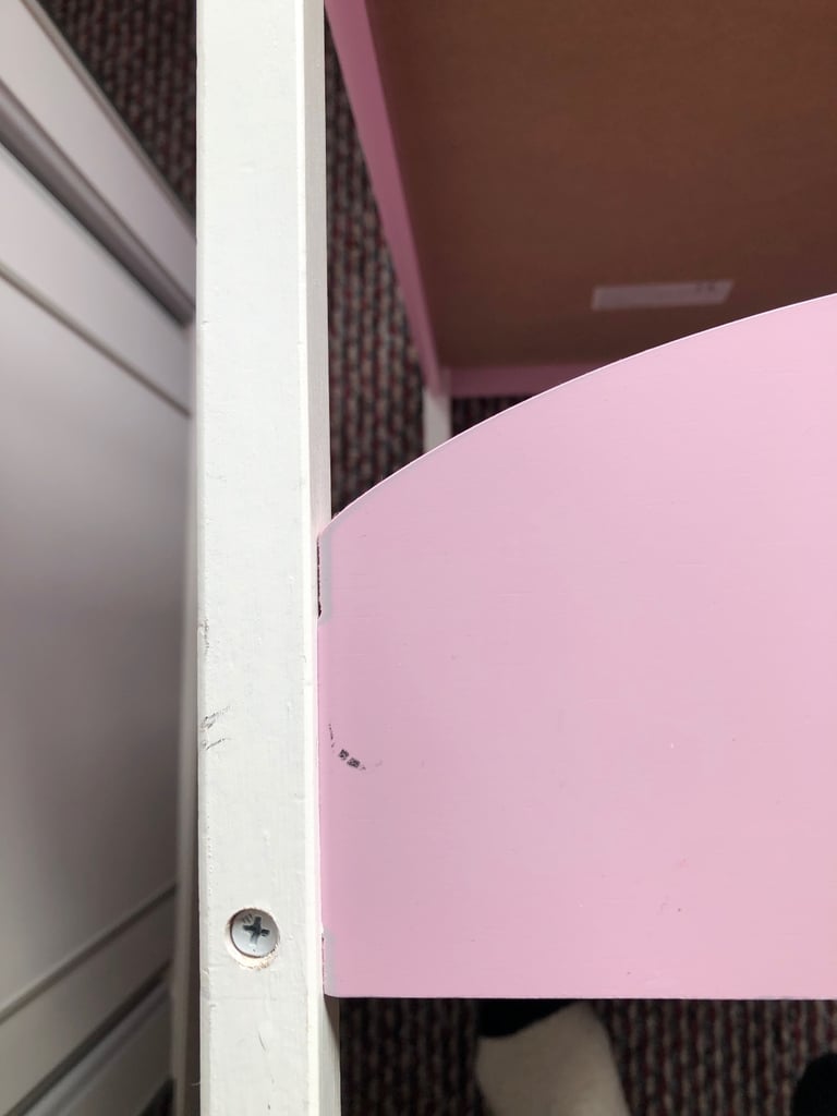 Toy highchair and bunkbed