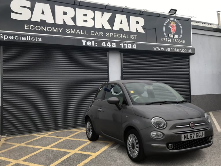 2017 Fiat 500 1.2 Lounge 3dr HATCHBACK Petrol Manual