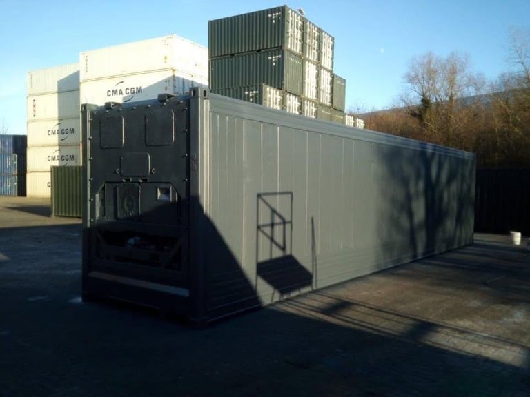 image for 40ft High Cube Insulated Shipping containers - SPRAYED