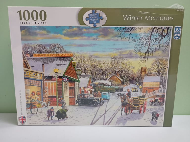Winter Memories 1000 Piece Jigsaw Puzzle