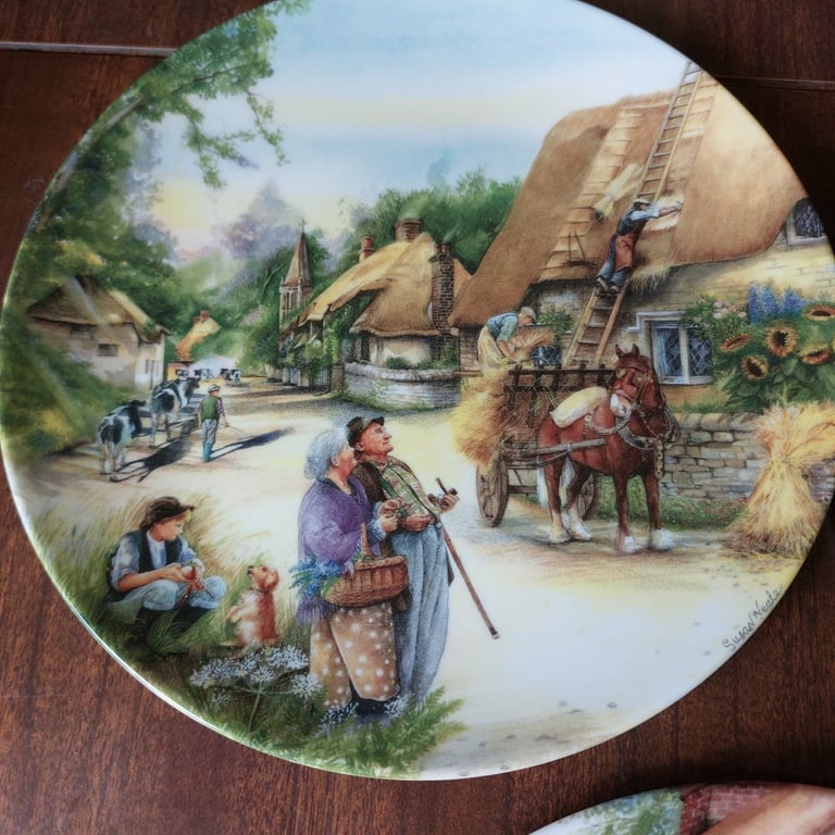 Royal Dalton Old Country Crafts Plates