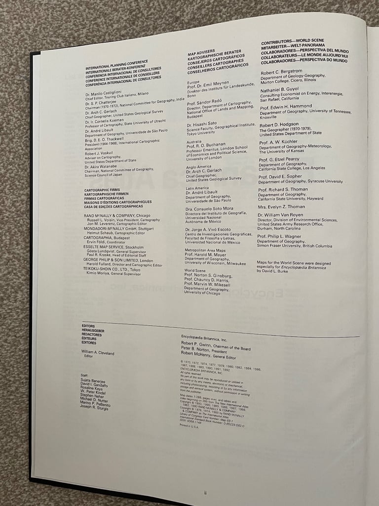 Encyclopaedia Britannica Atlas