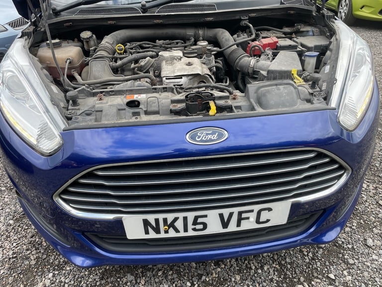 FORD FIESTA 1.0 E/B TITANIUM X 15 REG BLUE 3 DOOR MOT FEBRUARY 16TH 2026 TAX £20 LOW IN