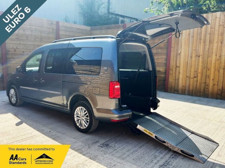 image for 2017 Volkswagen Caddy Maxi Life 4 Seat Auto Wheelchair Accessible Disabled Access Vehicle WAV MPV...