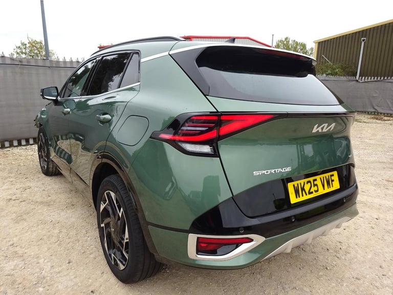 image for 2025 25 REG KIA SPORTAGE GT-LINE S PHEV 4X4 HYBRID AUTO DAMAGED SALVAGE