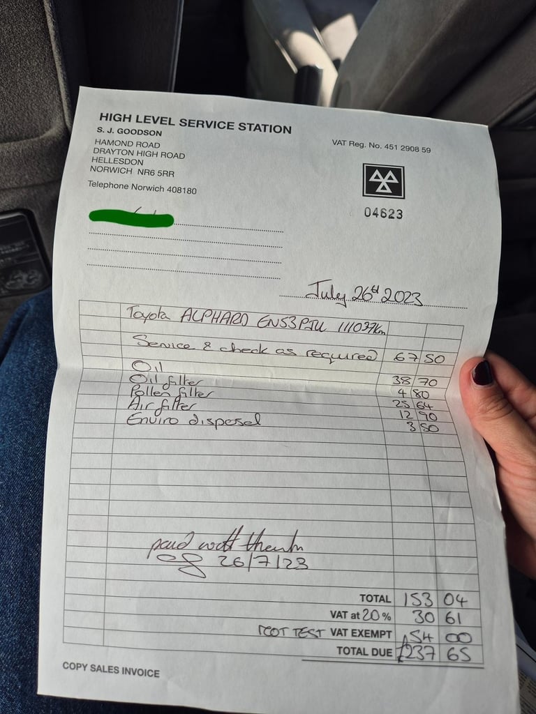 Toyota Alphard Pop Top Campervan 2003