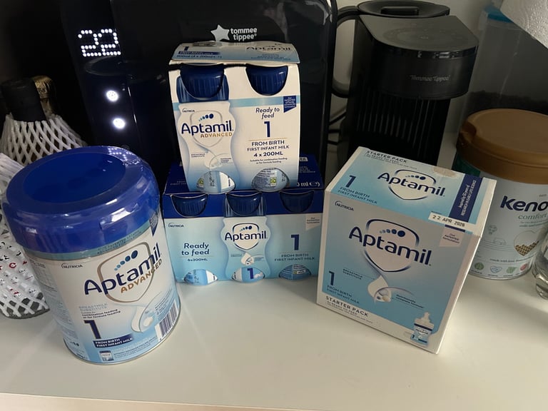 image for Aptamil 1 formula and pre-made bottles
