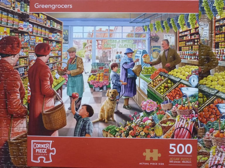 500 PIECE JIGSAW PUZZLES